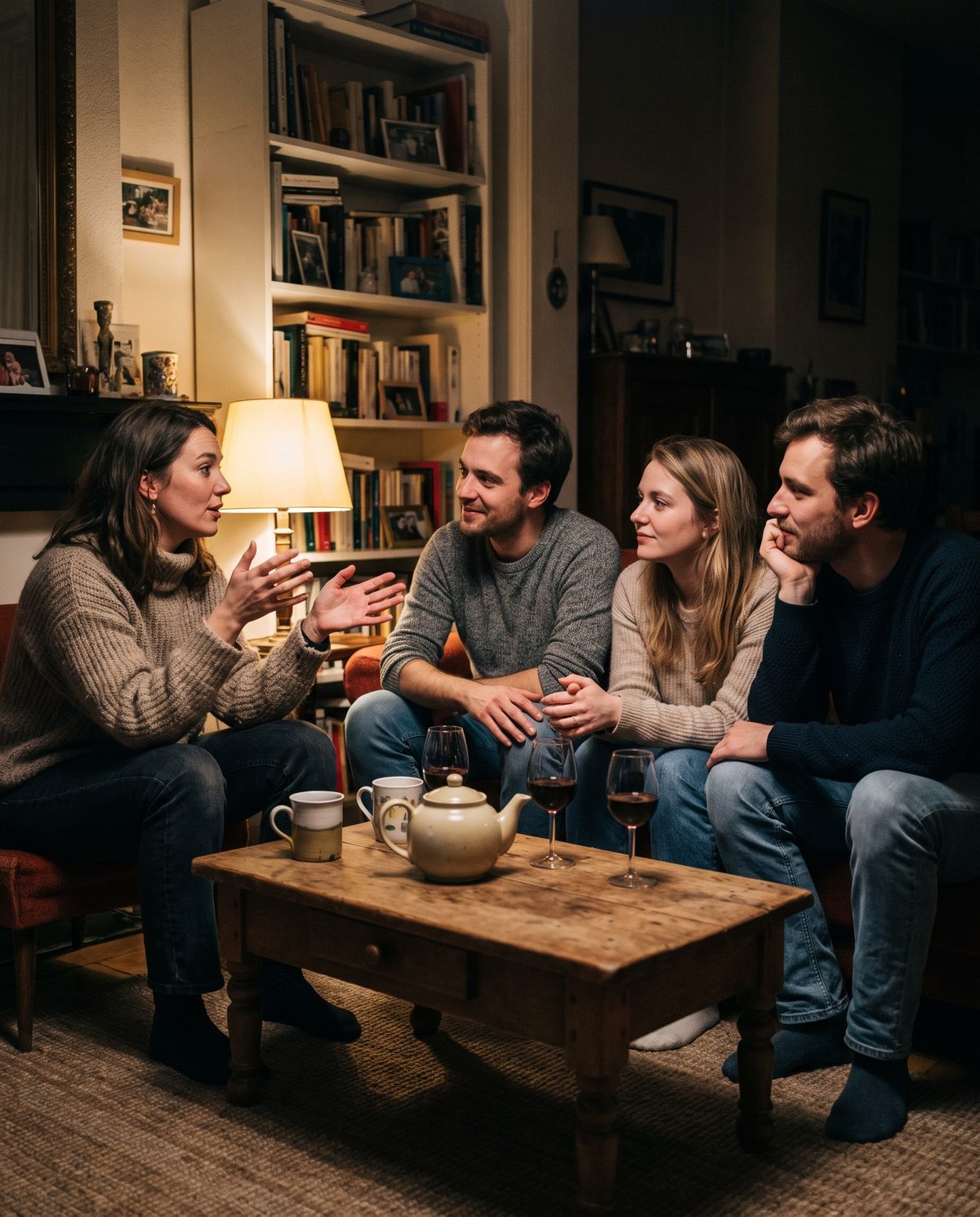 Der Abend mit Freunden, an dem Vemorina begann